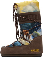 Guest in Residence Brown Moon Boot Edition Icon Postcard Boots