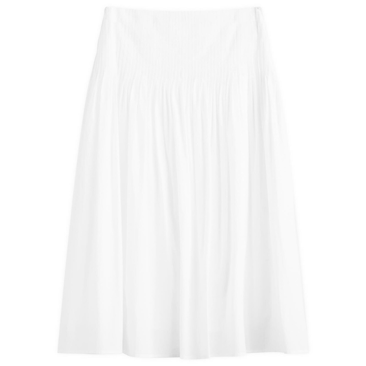 Photo: Nothing Written Women's Sherry Pleated Skirt in White