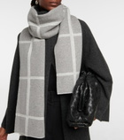 Joseph - Checked wool scarf