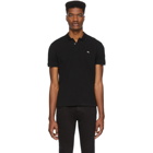 Etro Black Logo Polo