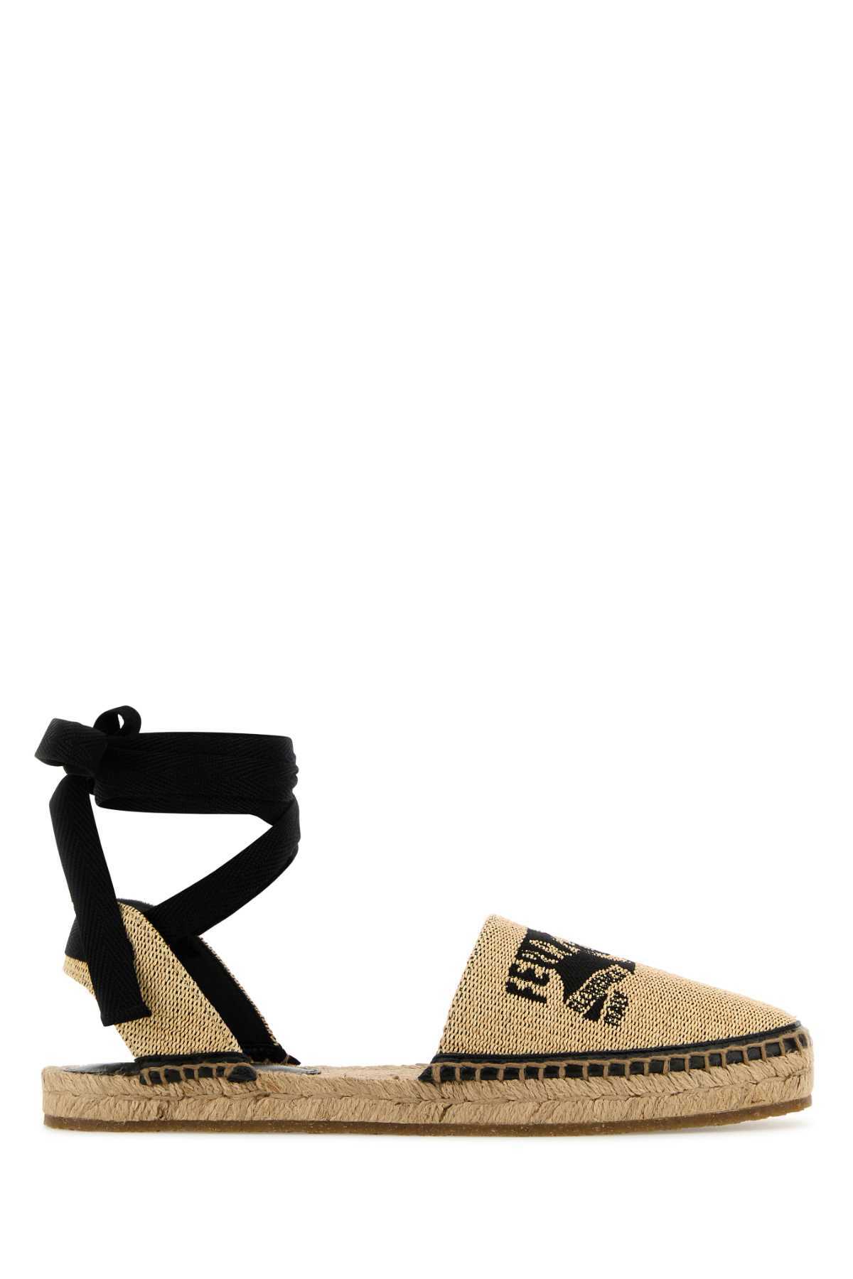 Ferragamo Raffia Elaia Espadrilles Salvatore Ferragamo