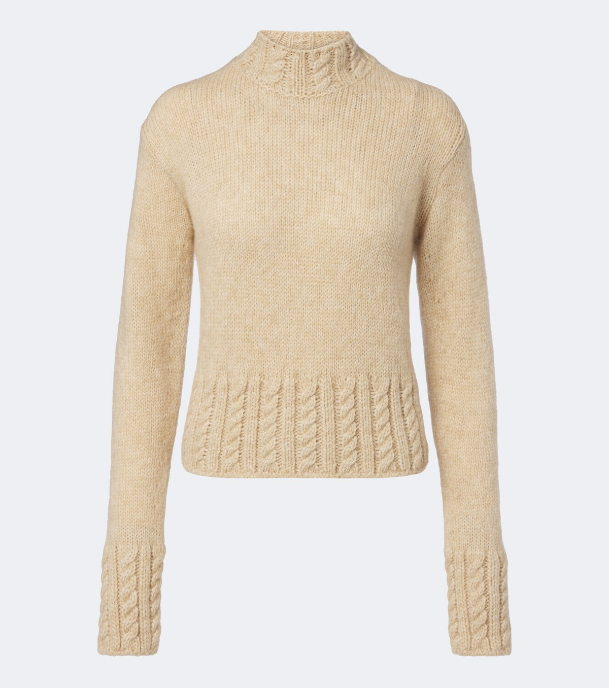 Moncler Alpaca and wool-blend sweater