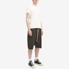 Rick Owens Men's Rick's Pod Shorts in Dark Dust
