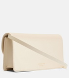 Victoria Beckham Dorian East-West satin clutch