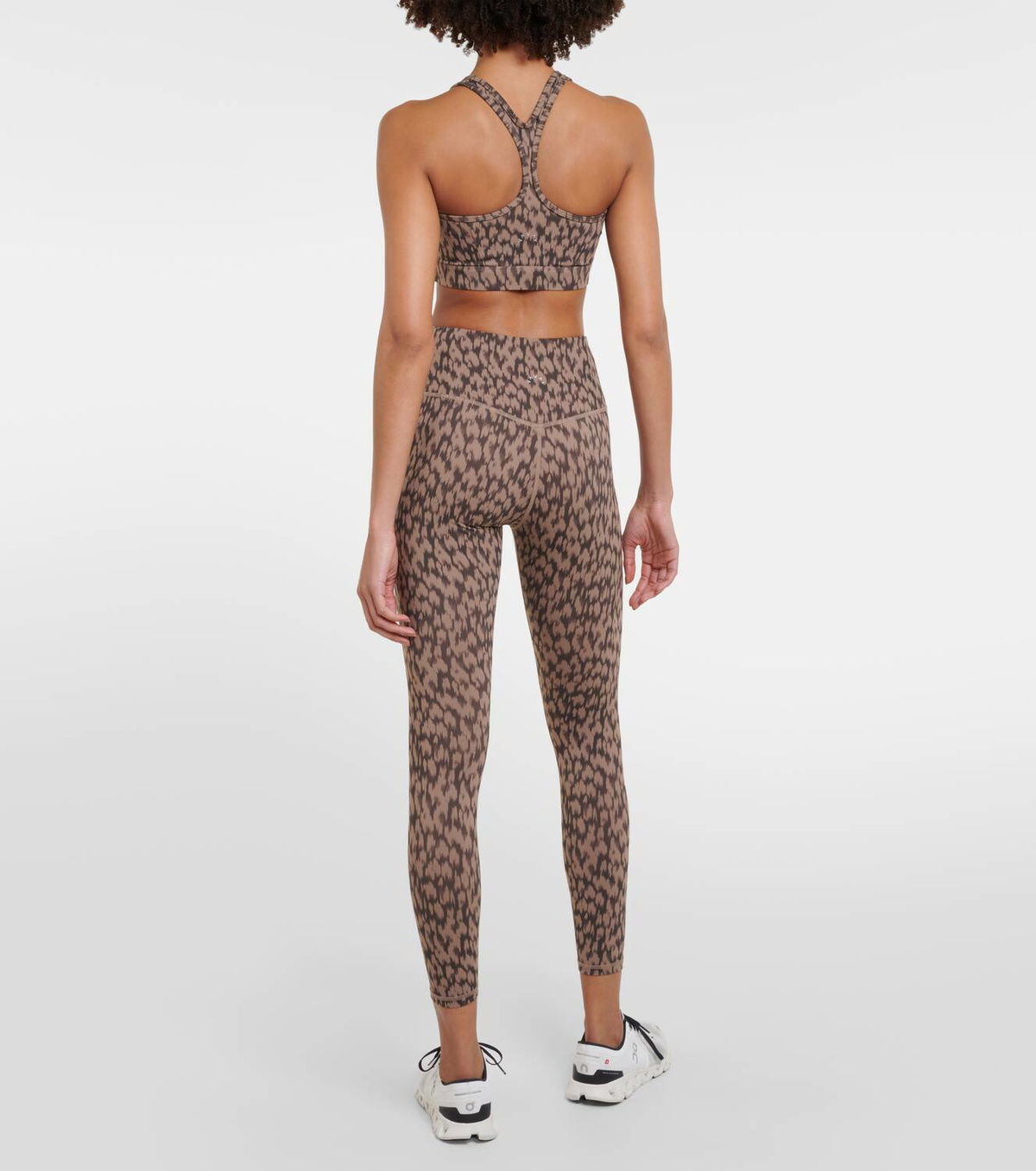 Varley Form printed high-rise leggings
