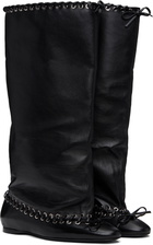 ALL-IN Black Level Flat Boots