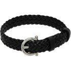 Ferragamo Braided Leather Bracelet