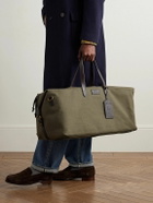 Polo Ralph Lauren - Leather-Trimmed Canvas Duffle Bag