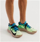 Nike Running - Pegasus Trail 2 Mesh, Ripstop and Neoprene Sneakers - Green