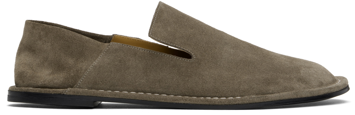 【AMI Paris】Fisherman Brushed Leather Sandal AMI PARIS - Fisherman Brushed Leather Sandals AMI
