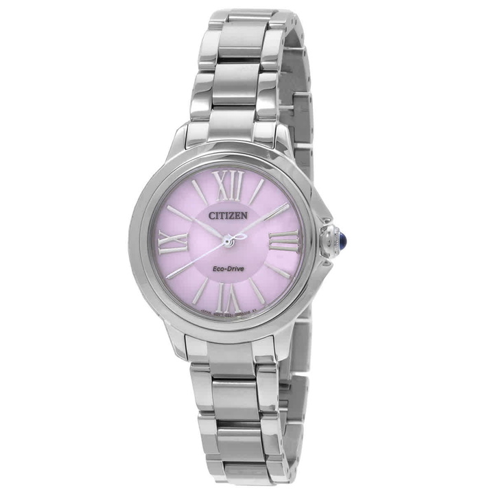 Photo: Citizen L Ceci Eco-Drive Pink Dial Ladies Watch EM1160-58X