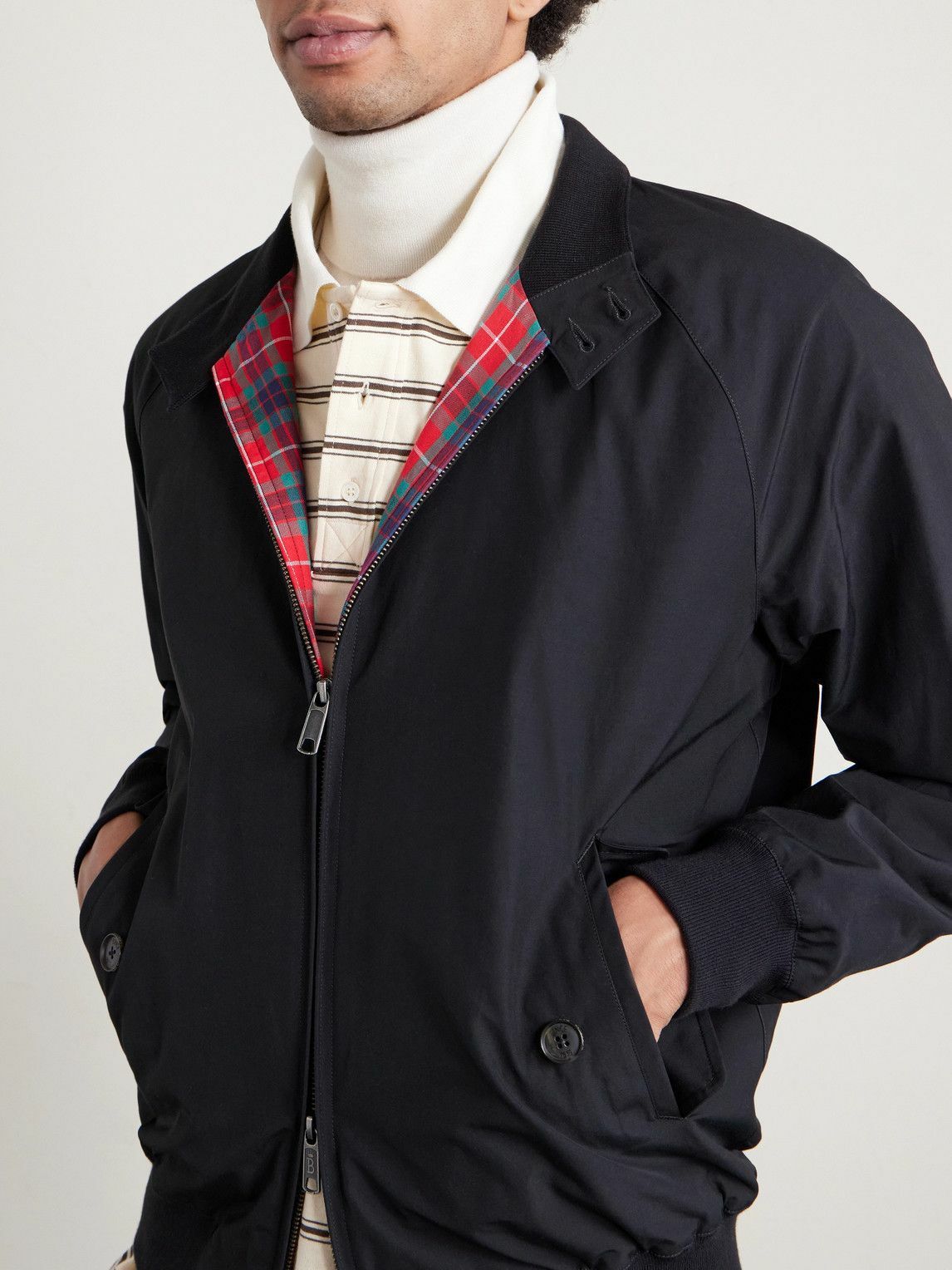 Baracuta - G9 Shell Harrington Jacket - Black