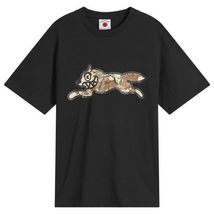 Photo: ICECREAM Men's Choc Chip Running Dog T-Shirt in Black