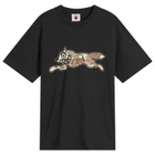 ICECREAM Men's Choc Chip Running Dog T-Shirt in Black