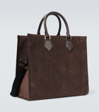 Dolce&Gabbana Leather-trimmed canvas tote bag