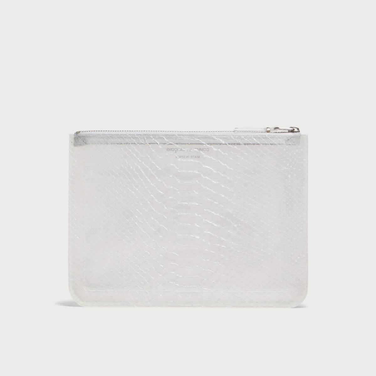 Comme des Garçons Wallet SA5100ST Wallet in Snake Transparent