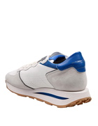 Philippe Model Sneakers Tropez In Perforated Leather Color Gray/bluette