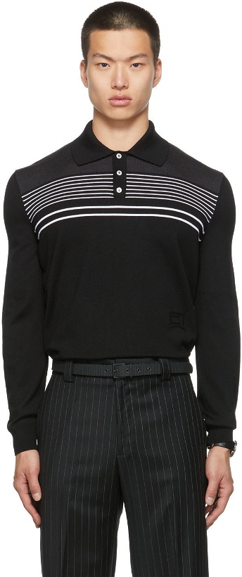 Photo: Commission SSENSE Exclusive Merino Wool Dad Long Sleeve Polo
