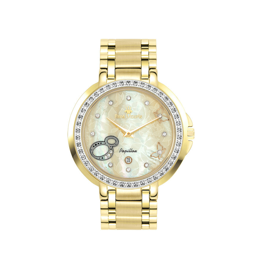 Rene Mouris Papillon Mother of Pearl Dial Ladies Watch 50111RM6