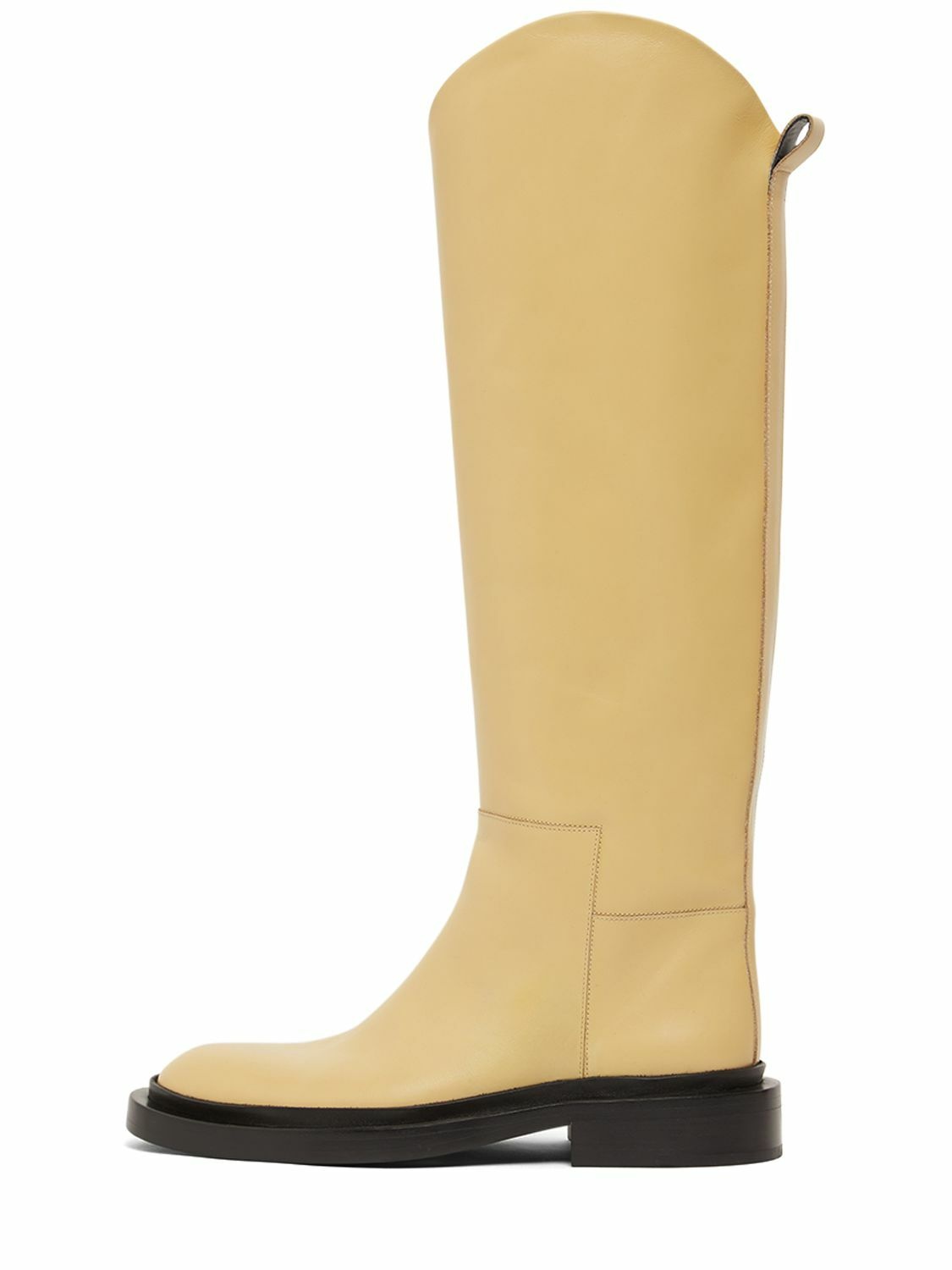 Photo: JIL SANDER - 25mm Leather Riding Boots