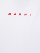 MARNI - Logo Cotton Jersey Crewneck T-shirt