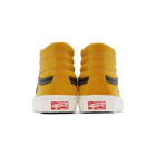 Vans Yellow and Black OG Sk8-Hi LX Sneakers