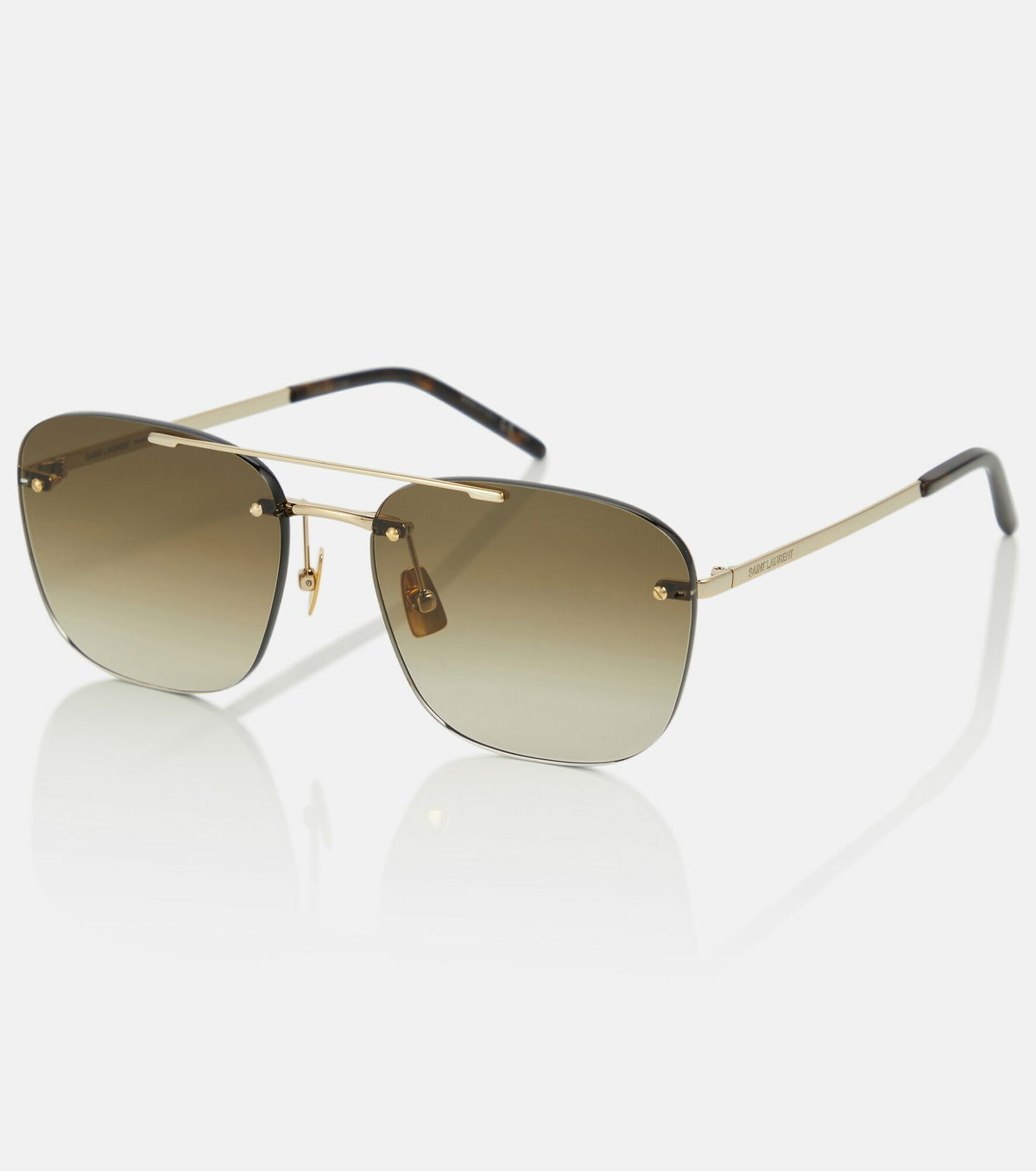 Saint Laurent - SL 309 Rimless aviator sunglasses Saint Laurent