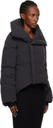 Rick Owens Black Concordians Naska Duvet Down Jacket
