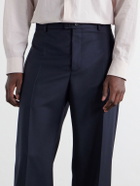 Jil Sander - Straight-Leg Wool and Mohair-Blend Trousers - Blue