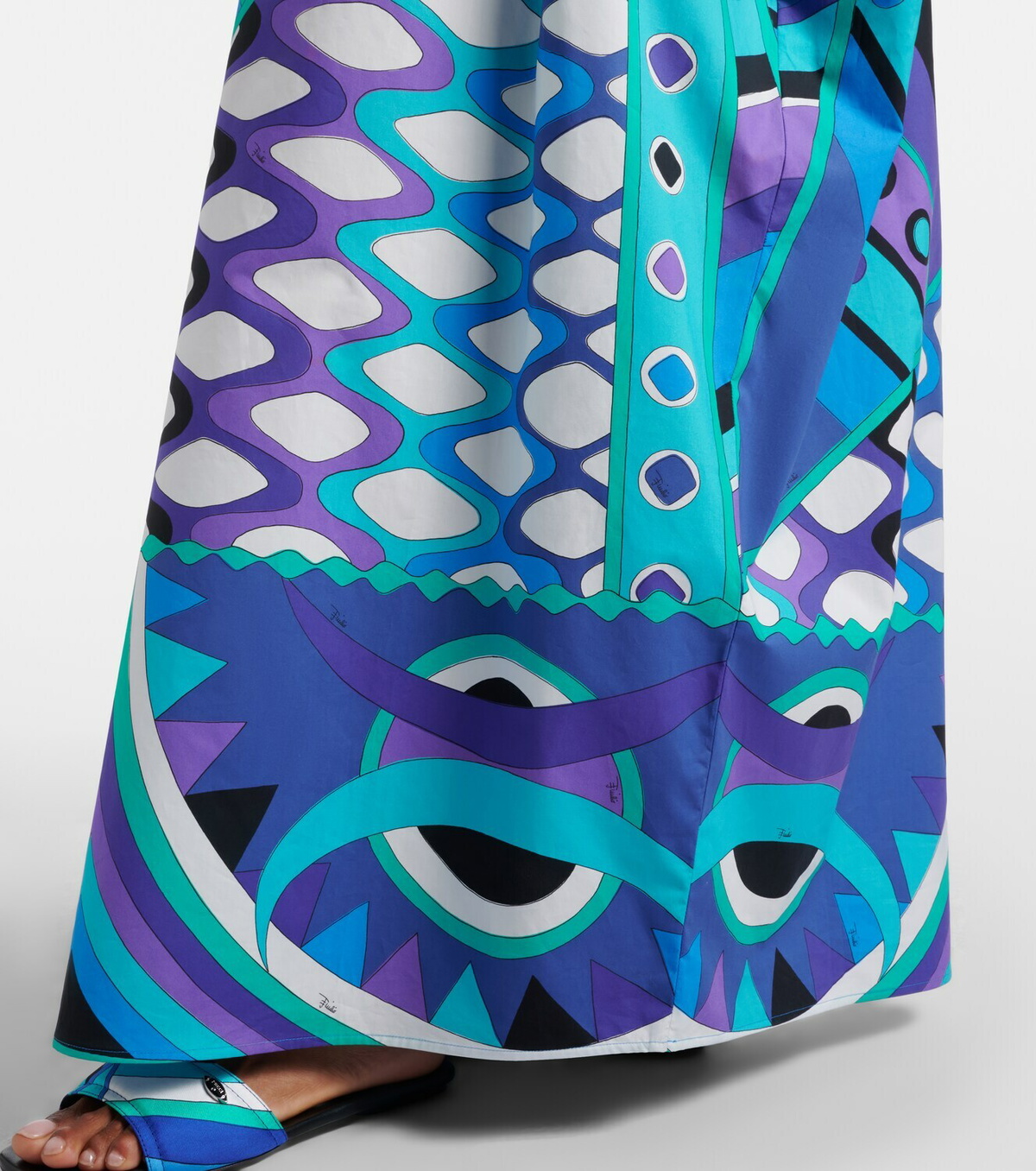 Pucci Vivara cotton kaftan