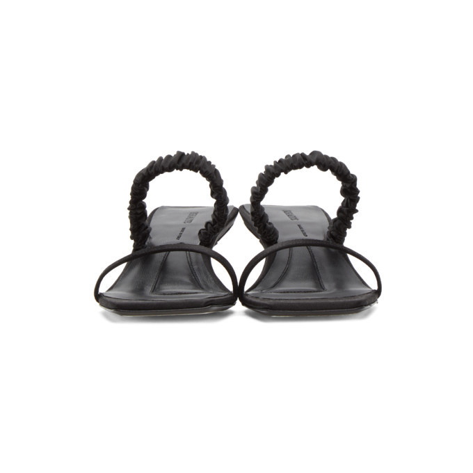 Khaite Black Georgia Heeled Sandals Khaite