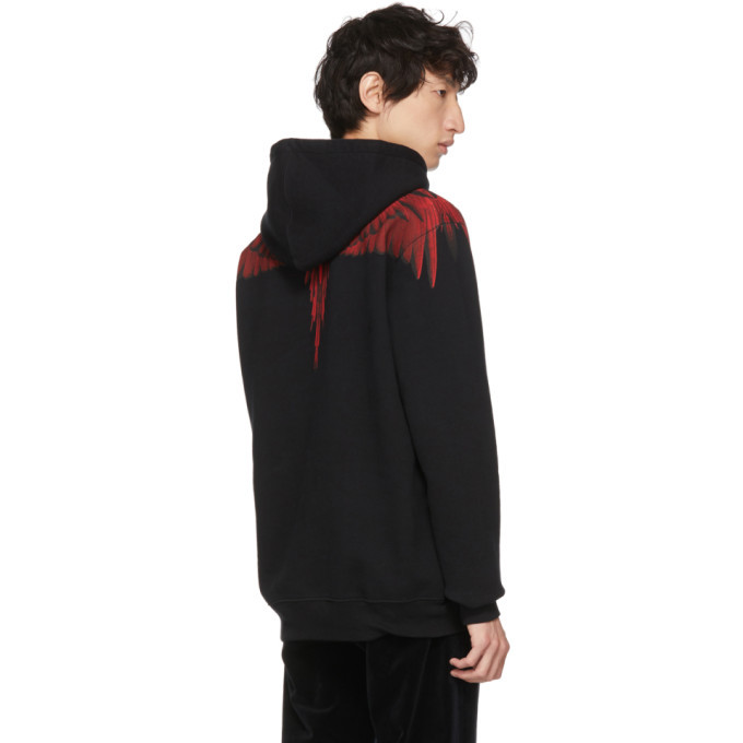 Marcelo Burlon County of Milan プリント パーカー MARCELO BURLON COUNTY OF MILAN(マルセロブロンカウンティオブ