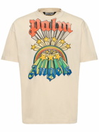 PALM ANGELS - Palm Angels Rainbow Cotton T-shirt