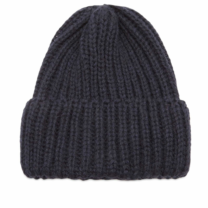 Photo: Café Mountain Men's Wool Toque Beanie in Navy 