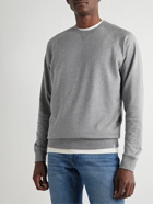 Peter Millar - Lava Wash Stretch Cotton and Modal-Blend Jersey Sweatshirt - Gray