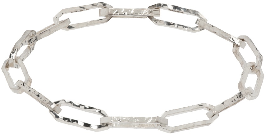 Photo: Brioni Silver Chain Bracelet
