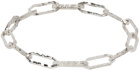 Brioni Silver Chain Bracelet