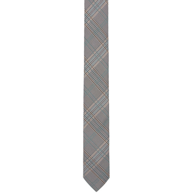 Photo: Boss Grey Check Tie