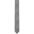 Boss Grey Check Tie