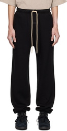 Fear of God ESSENTIALS Black Drawstring Sweatpants