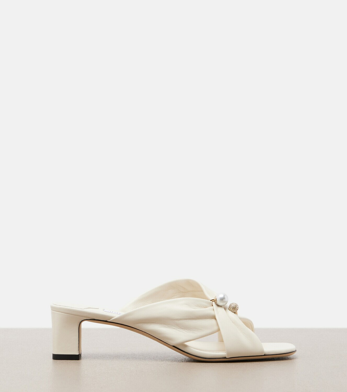 Jimmy Choo Rafi embellished leather mules