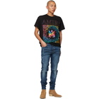 AMIRI Black Rainbow Bandana T-Shirt