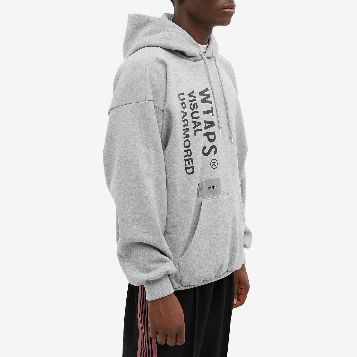 WTAPS Men's Visual Uparmored Hoody in Grey WTAPS