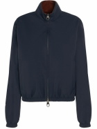 LORO PIANA - Iconic Bomber Tech Zip Jacket