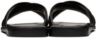 Versace Black Greca Sandals