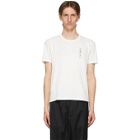 Dion Lee White Embroidered Logo T-Shirt