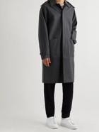 Officine Générale - Archibald Wool-Blend Hooded Trench Coat - Gray