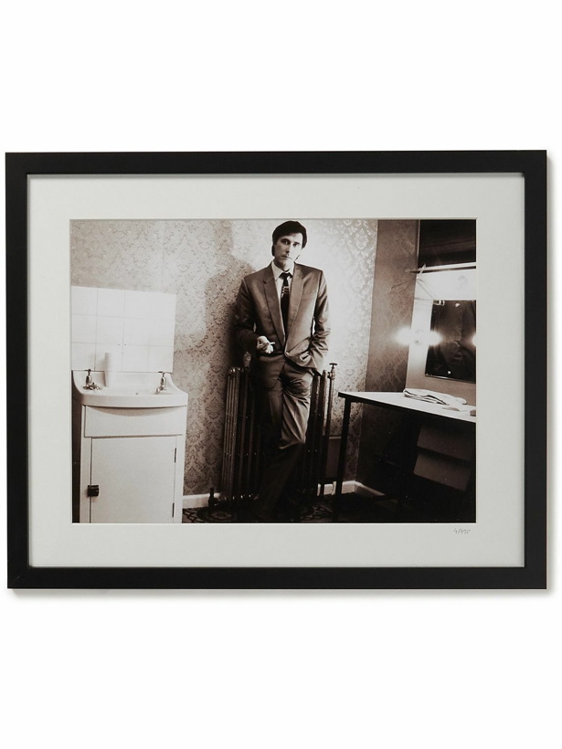 Photo: Sonic Editions - Framed 1996 Bryan Ferry in the Dressing Room Print, 16&quot; x 20&quot;