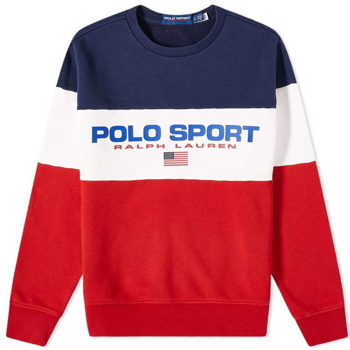 Photo: Polo Ralph Lauren Polo Sport Tricolore Crew Sweat