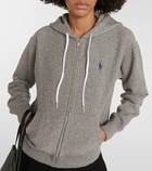 Polo Ralph Lauren Cotton-blend jersey hoodie